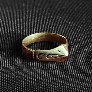 Vintage Handmade Tribal Tuareg Silver Ring | Size 8 | Made In North Africa!